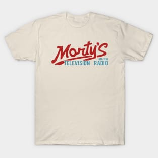 Morty's Television Radio T-Shirt